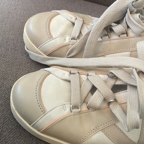 Louis Vuitton Beige X Ivory Rennes Sneaker - Picture 9 of 10
